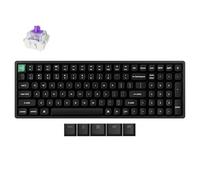 Keychron K4 HE Clavier à effet Hall RGB sans fil 96 %, interrupteur magnétique Gateron, mode analogique et déclencheur rapide, QMK/VIA, 2,4 GHz/BT5.2/USB-C, multitâche pour Mac/Windows/Linux, cadre en