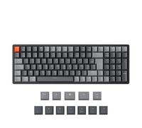 Keychron K4 QMK Clavier de Jeu Mécanique Sans Fil, Disposition 96%, Commutateurs Super Banane, Rétroéclairage LED Blanc et Rechargeable, Bluetooth 5.2 pour Mac/Windows/Linux, Disposition FR- Version 3