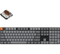 Keychron K5 Max Clavier mécanique sans fil QMK/VIA, RGB LED, QWERTY US, Gateron Mechanical Brown K5M-B3