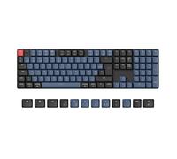 Keychron K5 Pro Clavier Mécanique sans Fil Ultra-Mince Personnalisé, Taille réelle 108 Touches Hot-Swap QMK/Via Programmable, Cadres en Aluminium Gateron Rouge Switch pour Mac/Windows/Linux, FR-ISO
