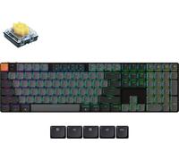 Keychron K5 QMK Clavier mécanique sans fil version 2, QWERTY US, RGB LED, (échangeable à chaud) / Banana Switch K5X-H4