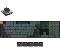 Keychron K5 QMK Clavier mécanique sans fil version 2, QWERTY US, RGB LED, (échangeable à chaud) / Brown Switch K5X-H3