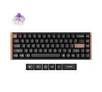 Keychron K6 HE Clavier mécanique personnalisé ANSI à déclenchement rapide, clavier de jeu sans fil QMK Bluetooth avec interrupteur magnétique à double rail Gateron remplaçable à chaud, rétroéclairage