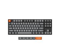 Keychron K8 Max QMK Clavier mécanique sans fil personnalisé, RGB remplaçable à chaud, 80 %, Bluetooth 5.1/2.4G/USB-C, programmable, super marron commutateur NKRO clavier de jeu pour Mac/Windows/Gamers