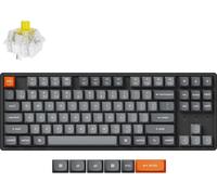 Keychron K8 Max QMK Kabelloss Clavier mécanique, échangeable à chaud, QWERTY US Layout, rétroéclairage RGB, Keychron Super Banana K8M-J4