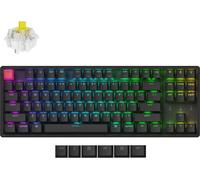 Keychron K8 QMK Version 2 Clavier mécanique sans fil, Hot Swap, RGB, QWERTY US Layout - Keychron Super Banana - K8X-J4