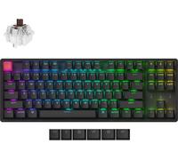 Keychron K8 QMK Version 2 Clavier mécanique sans fil, Hot Swap, RGB, QWERTY US Layout - Keychron Super Brown - K8X-J3