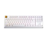Keychron KJ4 Clavier mécanique sans fil personnalisé, Bluetooth QMK 2,4 GHz, disposition 80 % RVB, commutateur banane remplaçable à chaud, compatible avec Mac Windows Linux, batterie de charge rapide