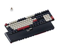 Keychron KJ5 Clavier mécanique sans fil, Bluetooth QMK 2,4 GHz, disposition 100 % RVB, commutateur marron remplaçable à chaud, compatible avec Mac, Windows, Linux, touches PBT non brillantes pour jeux