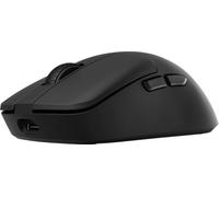 Keychron M2 4000 Hz Souris optique sans fil Bluetooth 5.1/2,4 GHz/filaire, légère 53 g programmable, capteur PixArt 3395 jusqu'à 26 K DPI/650 IPS pour Windows Mac Linux - Noir