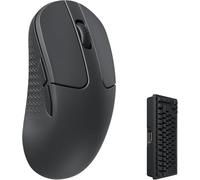 Keychron M3 Mini 4K Wireless Bluetooth 5.1/2.4GHz/Souris Optique Filaire, Ultra Léger 55g Programmable PixArt 3395 Capteur avec Jusqu'à 26000 DPI/ 650 IPS pour Windows Mac Linux - Noir