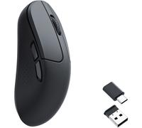 Keychron M3 Mini souris sans fil Optique, USB, Bluetooth, 2.4GHz, 26000 DPI, 1000 Hz, noir M3M-A1