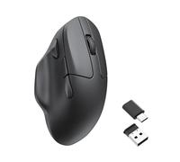 Keychron M7 Souris d'ordinateur sans fil, souris optique 26 K DPI, 2,4 GHz/Bluetooth/filaire avec bouton macro 63 g, légère et ergonomique, jusqu'à 70 heures d'autonomie pour ordinateur portable