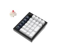Keychron Q0 Max Pavé numérique mécanique sans fil 2,4 GHz/Bluetooth 5.1/QMK filaire remplaçable à chaud avec interrupteur rouge Gateron pour ordinateur portable Mac Windows Linux Noir