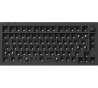 Keychron Q1 HE QMK Clavier mécanique sans fil QMK/VIA, RGB LED, Hot-swap, QWERTY US, Knob, Carbon Black, Barebone Q1H-B1