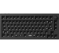 Keychron Q1 Max QMK/VIA Clavier mécanique sans fil, barebone, RGB, remplaçable à chaud, noir carbone Q1M-B1