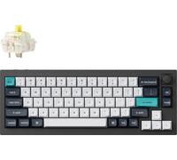 Keychron Q2 Max QMK/VIA Clavier mécanique sans fil, QWERTY US, Knob, Carbon Black, Gateron Jupiter Banana Q2M-M4