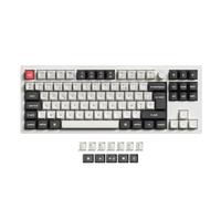 Keychron Q3 Ultra Clavier Mécanique 80% Compact en Aluminium, 8KHz, 2.4G/Bluetooth/Filaire, RGB Personnalisable, Switches Banane Pom Hot-Swap pour Mac/Windows/Linux (Disposition AZERTY) - Blanc
