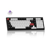 Keychron Q5 HE Clavier de jeu sans fil à déclenchement rapide avec effet Hall Gateron Double Rail Interrupteur magnétique Réglable 2,4 GHz Bluetooth QMK RGB Aluminium pour Mac Windows Linux