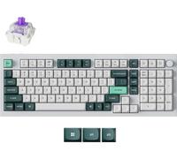 Keychron Q5 HE QMK/VIA Clavier mécanique sans fil, QWERTY US, RGB LED, Gateron Double-Rail Magnetic Nebula Switch Q5H-P1