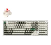 Keychron Q5 Max Swappable RGB Backlight Red Switch Knob Version - White, US