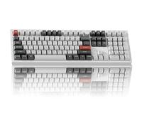 Keychron Q6 Clavier mécanique Ultra sans Fil 8K Fréquence d'interrogation 2,4 GHz/Bluetooth/Filaire, RVB remplaçable à Chaud avec Interrupteur Keychron Silk Pom Banana pour Mac, Windows Linux