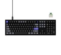 Keychron Q6 HE 8K Clavier filaire effet Hall Noir Aluminium | Commutateurs magnétiques à déclenchement rapide, remplaçables à chaud, actionnement réglable, touches PBT