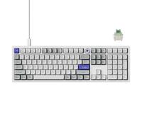 Keychron Q6 HE Clavier à effet Hall filaire, interrupteur magnétique à déclenchement rapide, remplacement chaud, fréquence d'interrogation 8000 Hz, puce en aluminium pleine grandeur, personnalisé