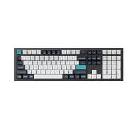 Keychron Q6 Max Clavier mécanique sans fil personnalisé avec bouton, QMK/VIA programmable 1000 Hz 2,4 GHz/Bluetooth/filaire RVB rétroéclairé pour Mac Windows, interrupteur rouge Gateron - Noir carbone