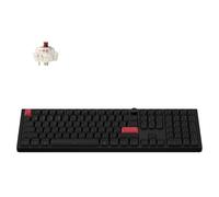Keychron Q6 Max QMK/LUANCHER Clavier mécanique filaire sans fil Bluetooth/2,4 GHz/USB-C, bouton programmable, rétroéclairé RVB, commutateur marron Gateron remplaçable à chaud pour Mac, Windows, Linux