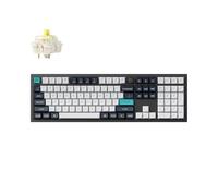 Keychron Q6 Max QMK/Via Bluetooth Wireless /2.4 GHz/USB-C Clavier Mécanique Filaire, Boutons Programmables RGB LED Hot-Swappable Gateron Banana Switch pour Mac Windows Linux - Noir