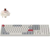 Keychron Q6 Max QMK/VIA Clavier mécanique sans fil, QWERTY US, Side-Printed Keycaps Q6M-P3S