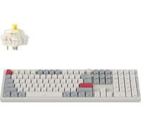 Keychron Q6 Max QMK/VIA Clavier mécanique sans fil, QWERTY US, Side-Printed Keycaps Q6M-P4S