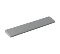Keychron Repose-poignet en silicone gris - 44,7 cm pleine taille pour K10 Pro / K10 Max / Q6 / Q6 Pro / Q6 Max / Q6 HE / V6 / V6 Max - Base antidérapante complète en nid d'abeille, support de frappe