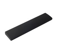 Keychron Repose-poignet et paume en silicone noir, 32,7 cm pour clavier compact à 75 % série V1/V2/Q1/Q2 & Lemokey P1 (Pro/Max/HE) - Base antidérapante - Support lisse et doux