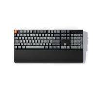 Keychron Silicone Palm Rest Black, Repose-Poignet Ergonomique pour Clavier mécanique K10 / C2 / C2 Pro