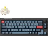 Keychron V2 Max QMK/VIA Wireless Mechanical Keyboard, 2.4 GHz / Bluetooth, QWERTY US, Gateron Jupiter Banana