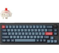 Keychron V2 Max QMK/VIA Wireless Mechanical Keyboard, 2.4 GHz / Bluetooth, QWERTY US, Gateron Jupiter Red