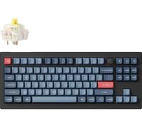 Keychron V3 Max QMK, noir carbone, interrupteur banane Gateron Jupiter, rétro-éclairage RGB