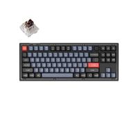 Keychron V3 QMK Clavier mécanique personnalisé Hot-swap OSA PBT Keycap RGB Backlight K Pro Brown Interrupteur avec bouton