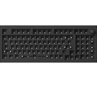 Keychron V5 Max QMK/VIA Kabelloss Clavier mécanique, échangeable à chaud, RGB, QWERTY US Layout, noir carbone, Barebone V5M-Z4