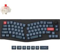 Keychron V8 Max (Alice Layout) QMK Wireless Mechanical Keyboard, 2.4 GHz / Bluetooth, QWERTY US, Gateron Jupiter Red