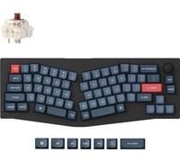 Keychron V8 Max (Alice Layout) QMK Wireless Mechanical Keyboard, 2.4 GHz / Bluetooth, QWERTY US, Gateron Jupiter Brown