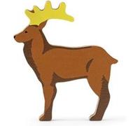 keycraft - figurine en bois fsc cerf G