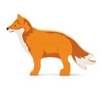 Keycraft - figurine en bois fsc renard roux G