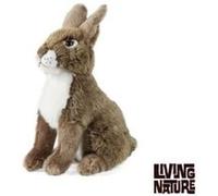 Living Nature – Peluche Lièvre 30 cm