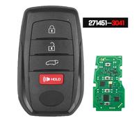 Keyecu 231451 -3041,Hyq14fbx Porte-Clés À Distance Intelligent 8a 314.3mhz Pour Toyota Sienna Venza Tacoma Tundra 2021-2024,Pour Bz4x 2023 2024 - Type Model H