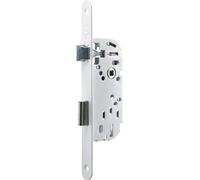 Keyed Lock,50 Mm Axle,135 Mm Box-Y55r-A50/B/Sc-Reversible Bolt,Headrest With Round Ends-Interior Communication Door,Bedroom,Office-White,Key Included