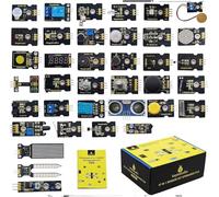 KEYESTUDIO Kit DE 48-en-1 Module Capteur Complet et Accessible pour Arduino IDE (Carte contrôleur Non Incluse), Débutants et Professionnels DIY Kit
