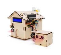 KEYESTUDIO Kit Smart House pour Micro:bit V2 (non inclus), kit éducatif STEM pour débutants